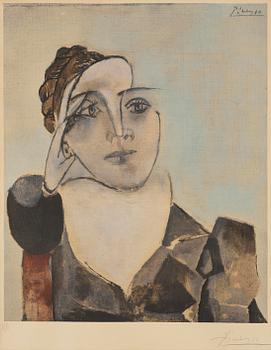 Pablo Picasso, after, "Portrait de Mille" (Dora Maar).