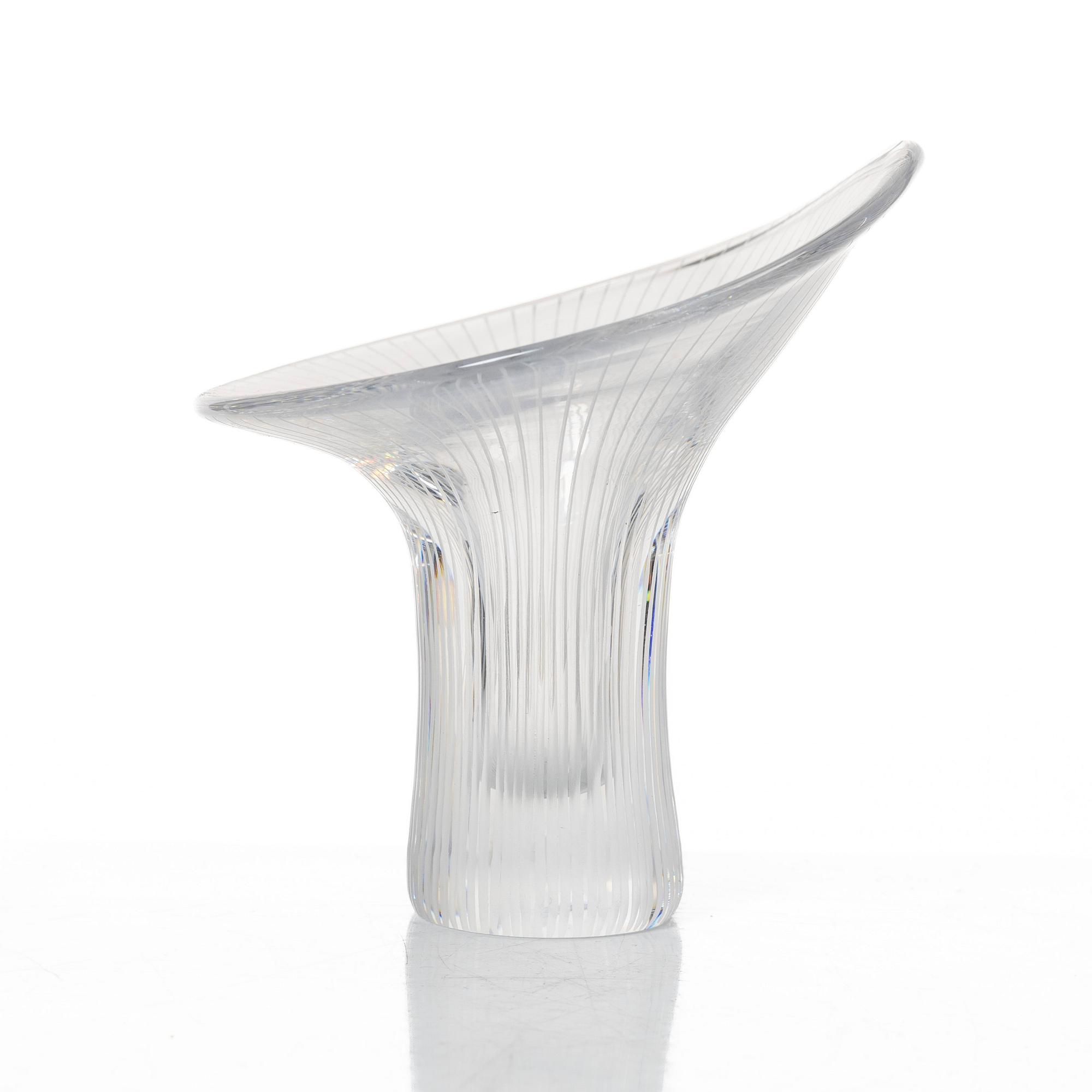 Tapio Wirkkala, vas, glas, "Kantarelli", Iittala, 1956.