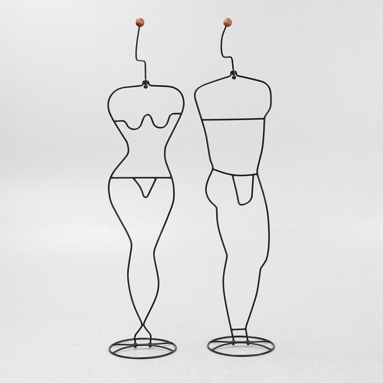 Ehlén Johansson, a pair of 'Häpen' coat hangers, IKEA, 1993-2003.