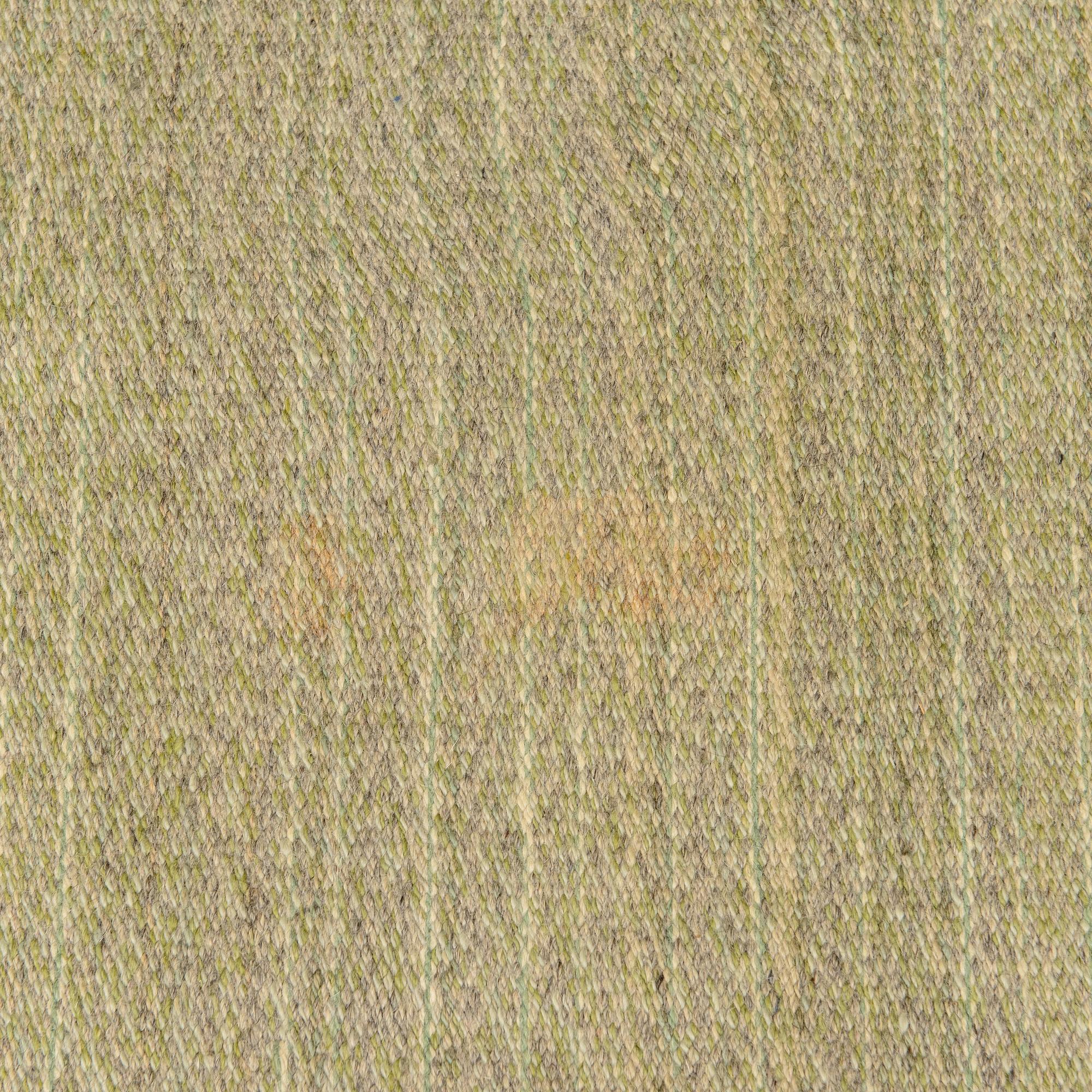 Aappo Härkönen, A 1930s Finnish flat weave carpet. Circa 315x190 cm.