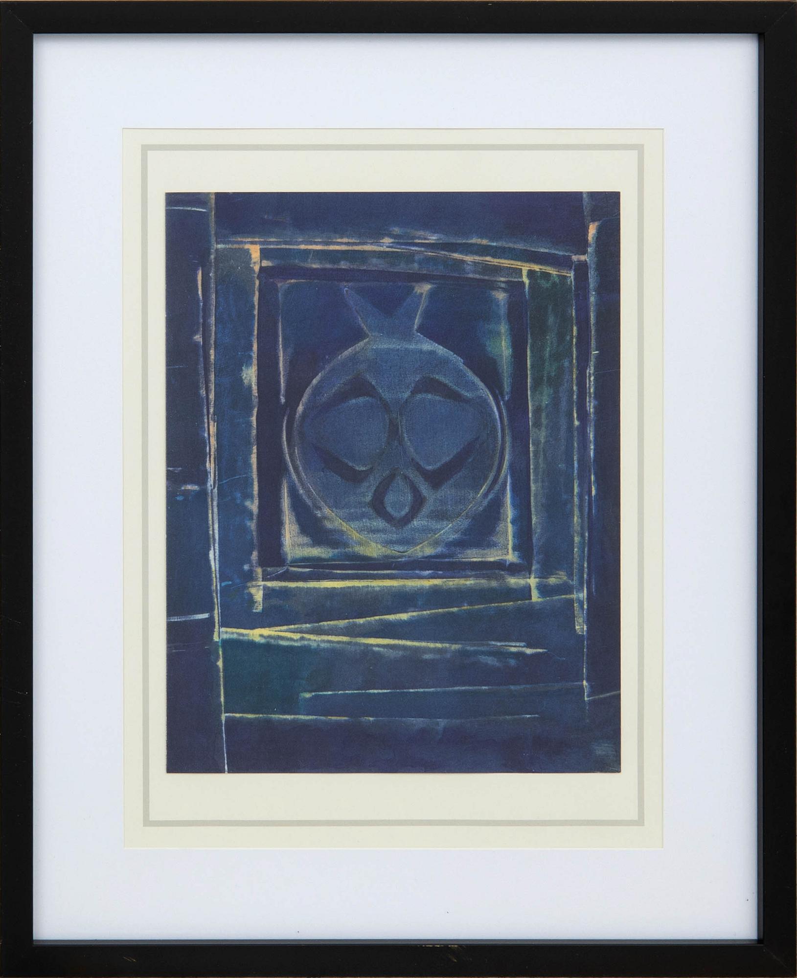 Max Ernst, "Blue vase" from the 20th century no. 10 1958.