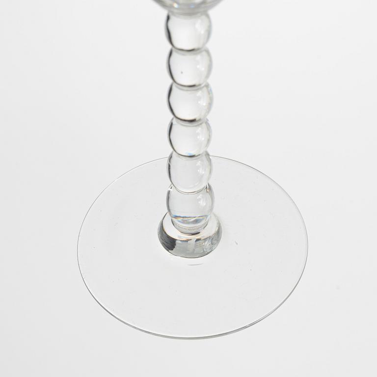 Simon Gate, a 61-piece 'Molnet' glass service, Orrefors.