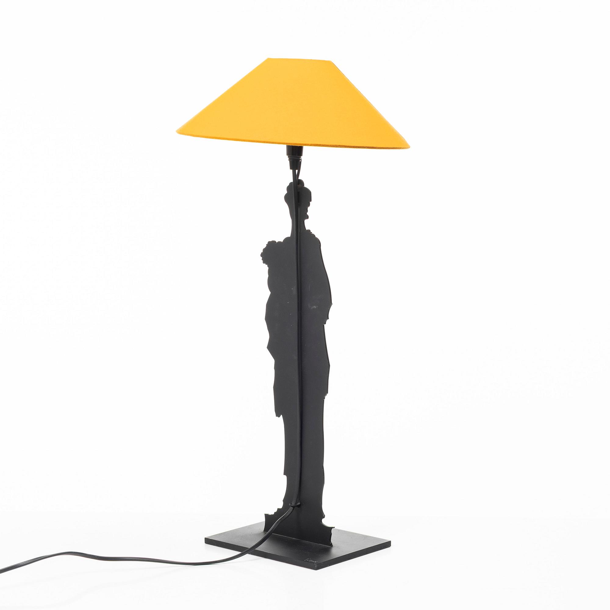 A table lamp, Lieux, France.