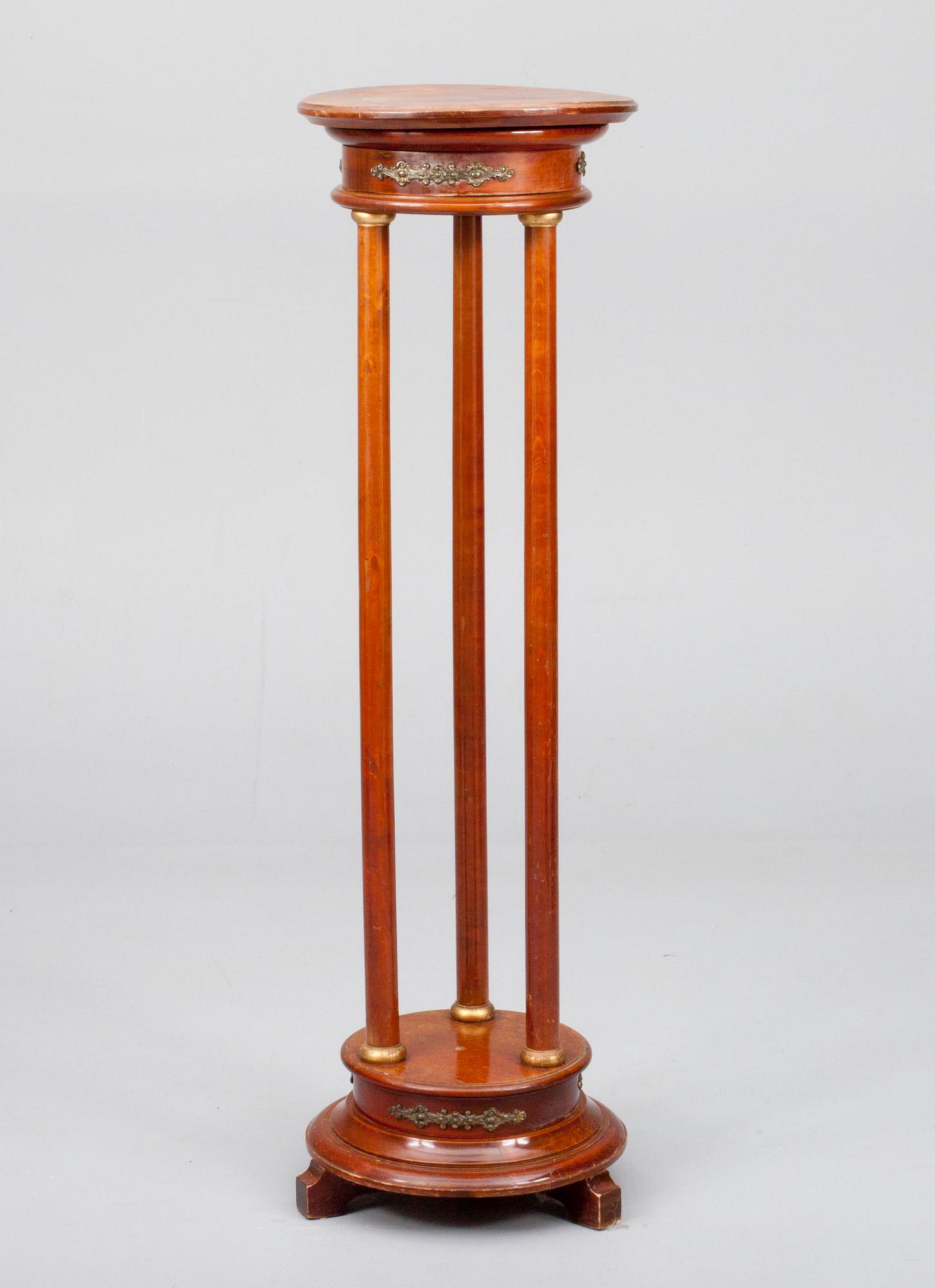 PIEDESTAL, mahogny, empirestil, 1900-talets början.