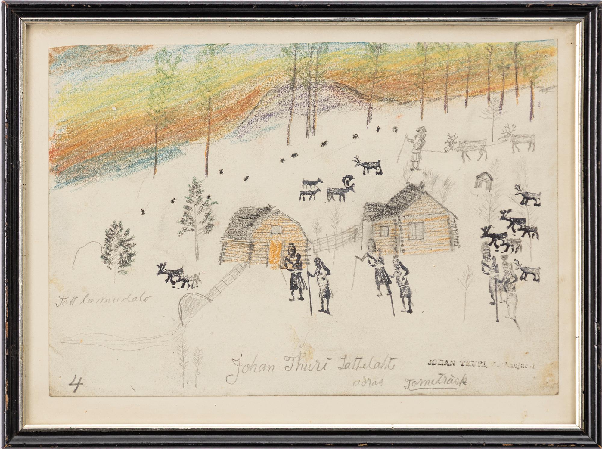 Johan Turi (Thuri), Sameby.