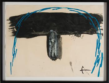 ANTONI TÀPIES, carborundum ecthing, signed and numbered HC.