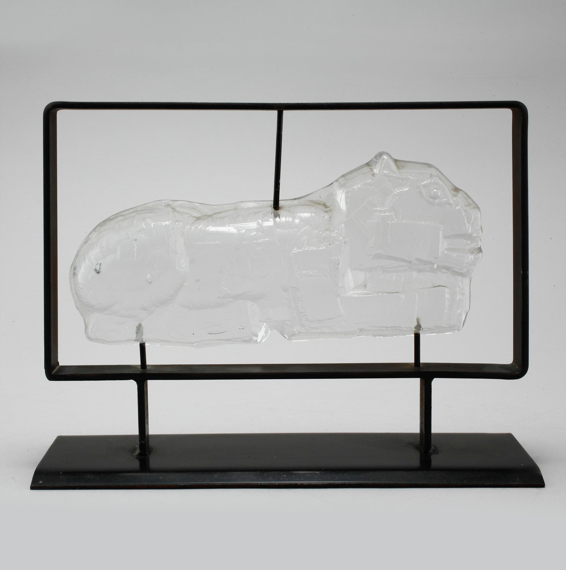 ERIK HÖGLUND, skulptur, glas, Boda, ej signerad.