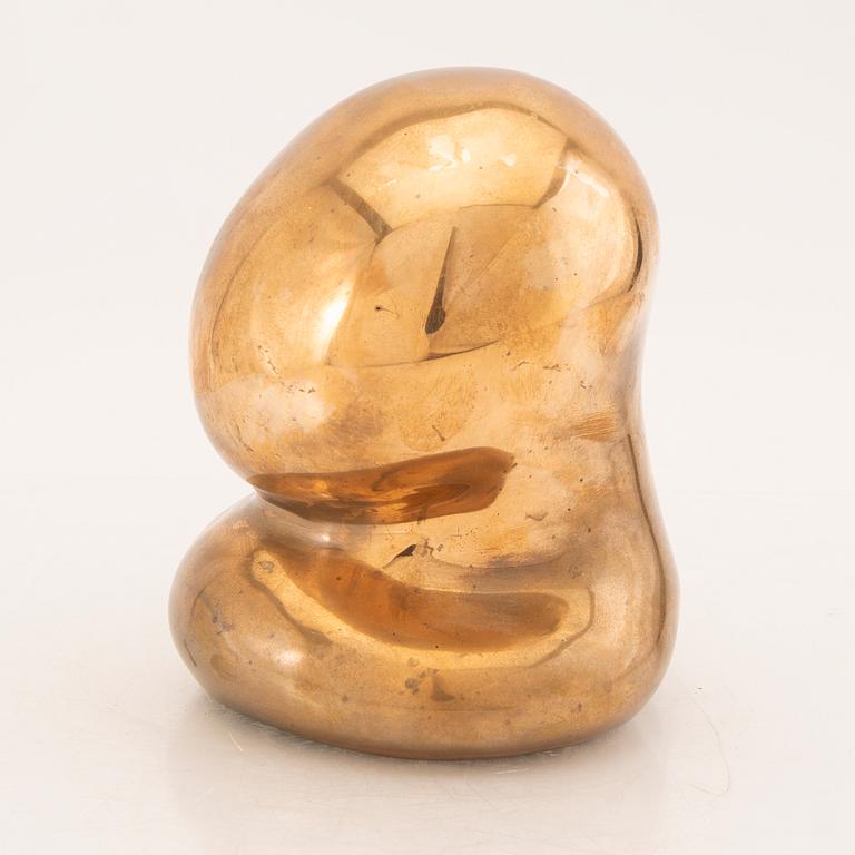 César Baldaccini, a signed and numbered brass sculpture 57/99.