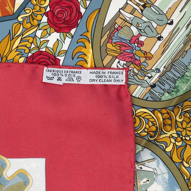Hermès, scarf, "L'Entente Cordiale".