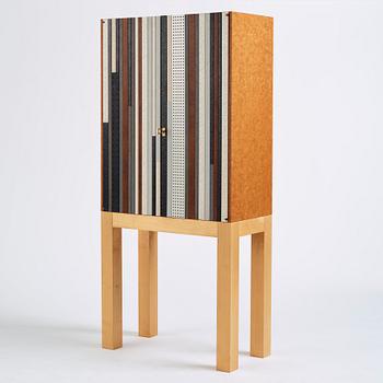 FOLKFORM, "Cabinet with stripes", a unique cabinet, Studio Folkform, 2013.