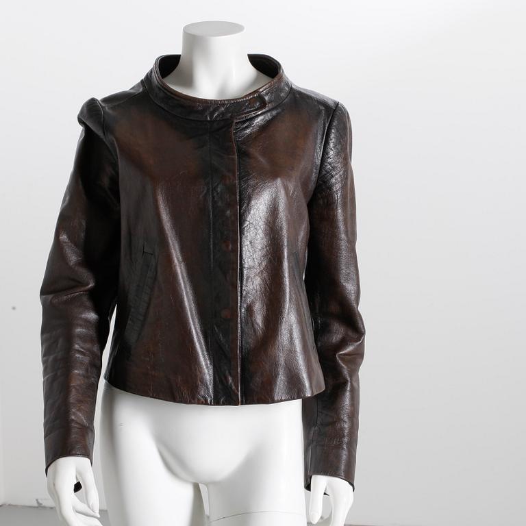 SKINNJACKA, Martin Margiela, storlek 42.