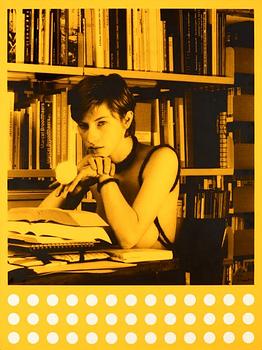 200. Rosemarie Trockel, "Bibliothek Babylon Yellow".