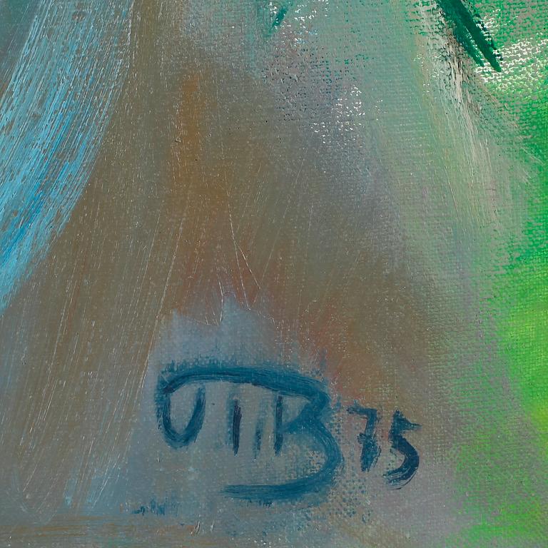 JOHN IVAR BERG, olja på duk. Monogram sign och dat -75.