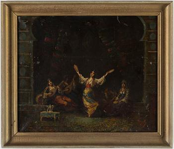 UNKNOWN ARTIST, oil on canvas, signed, circa 1900. - Bukowskis