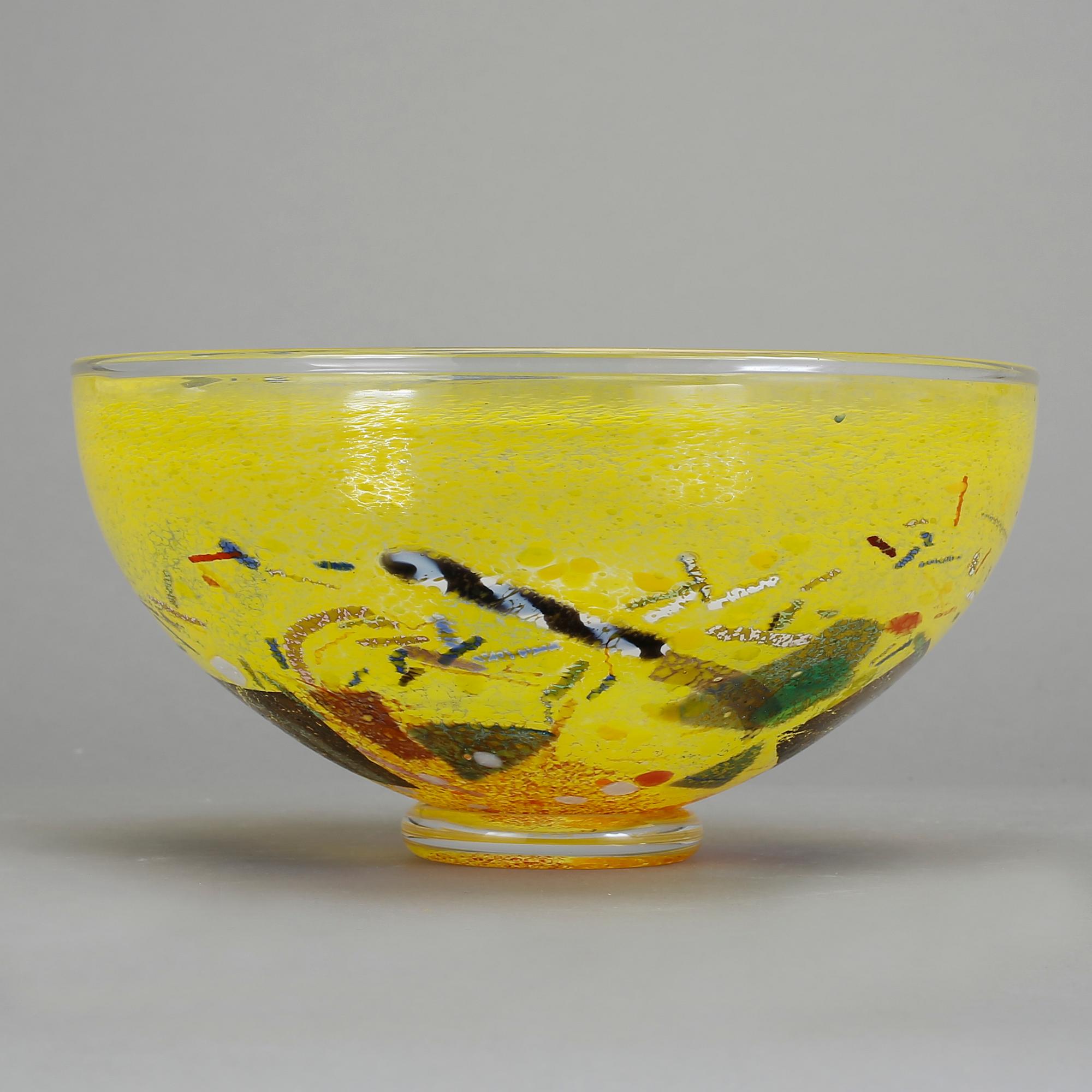 SKÅL, glas, Bertil Vallien, Kosta Boda. "Satellite".