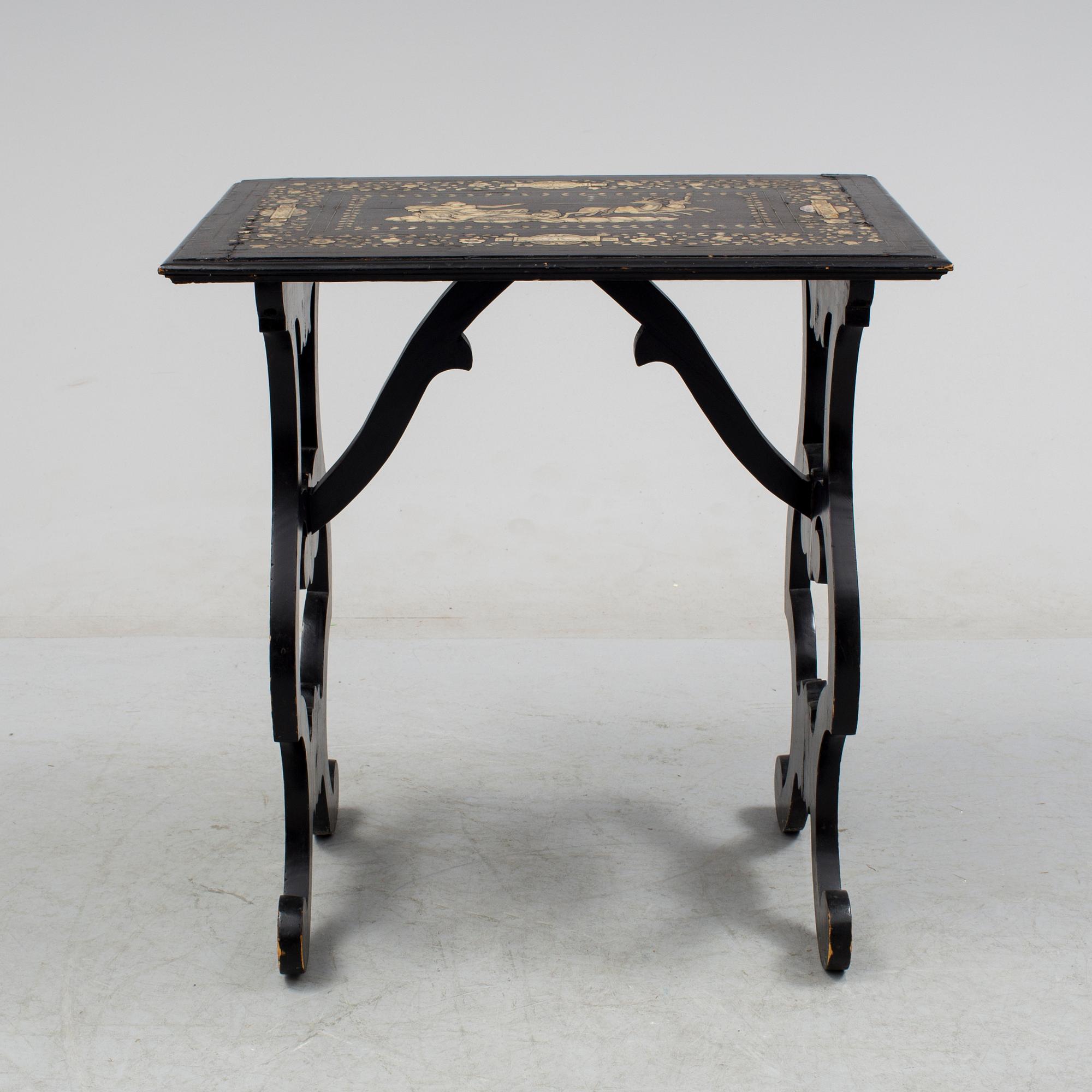 BORD, 1700-tal, senare underrede.