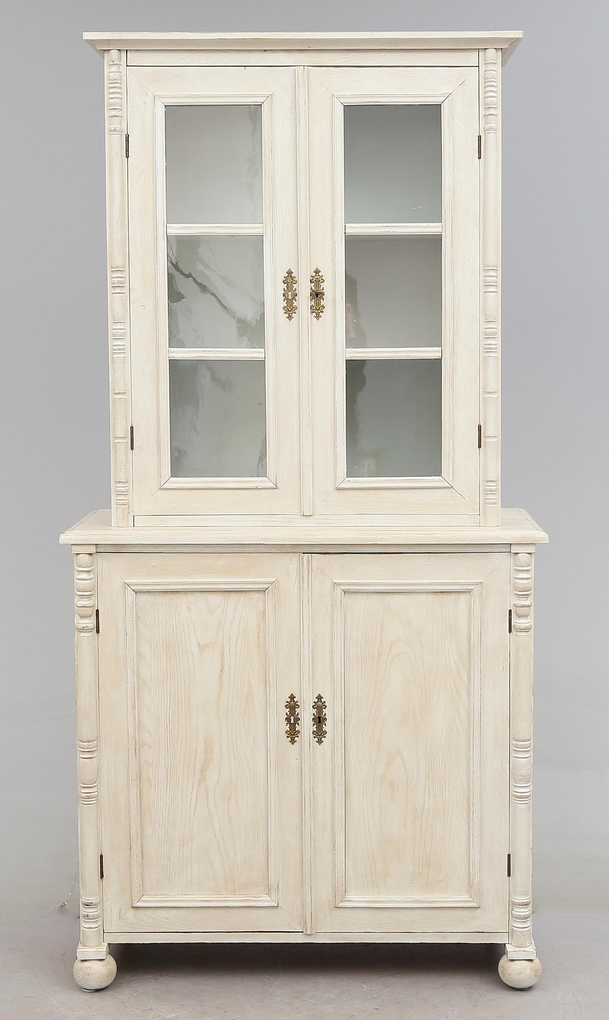 BOKSKÅP, sent 1800-tal.