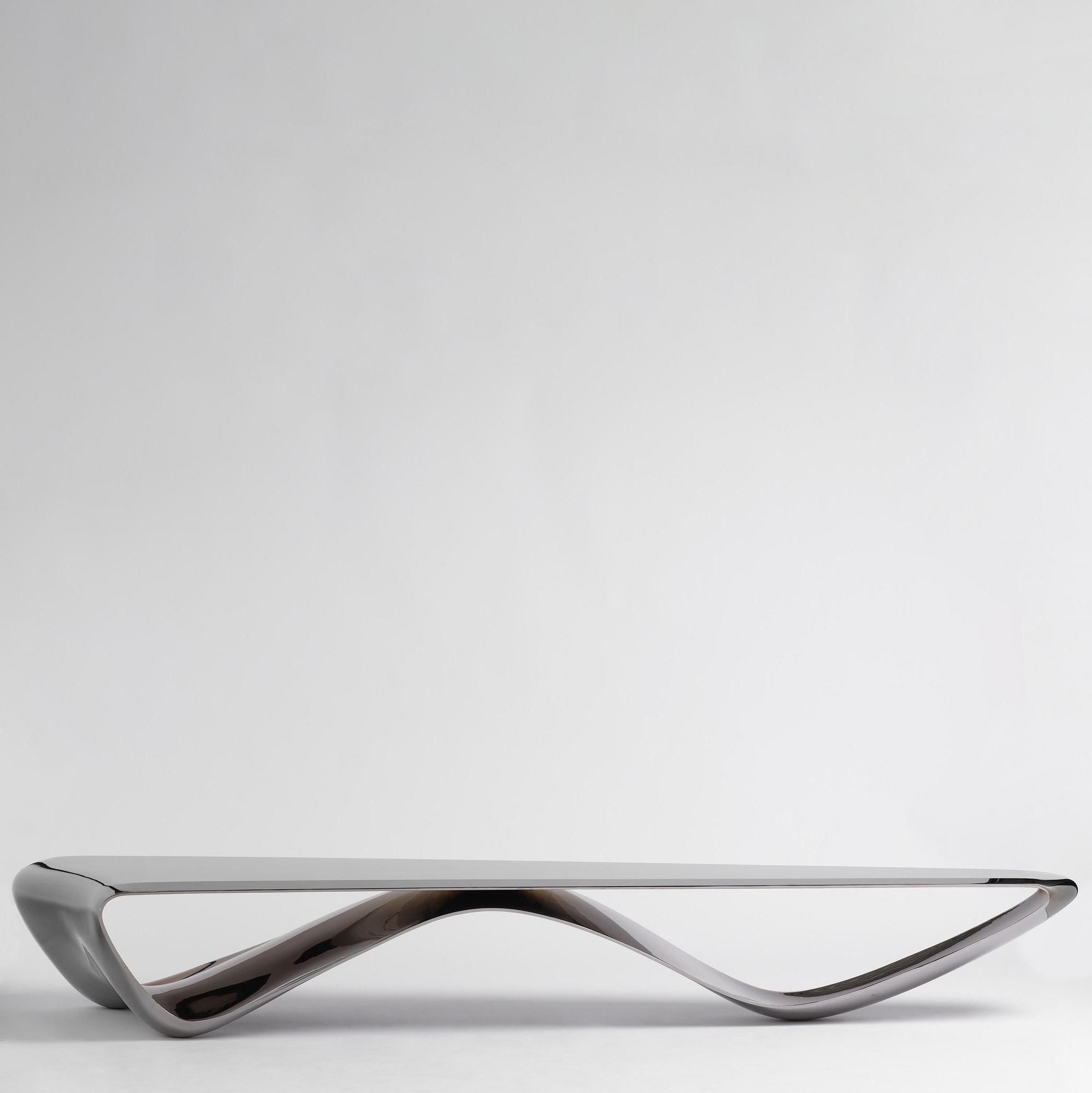 Johan Jonsson, a "Luscious Two" (Black Edition) coffee table/sculpture, ed. 6 + 2 AP, executed 2013-2014.