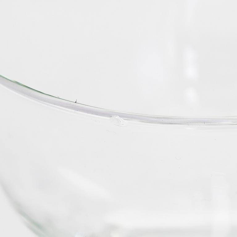 Inkeri Toikka, a 46-piece of 'Viapori' glassware, Nuutajärvi, Finland.