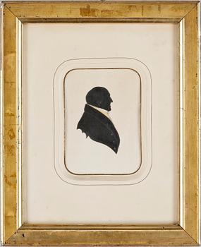 OKÄND KONSTNÄR, blandteknik på papper, 1800-talets första hälft.