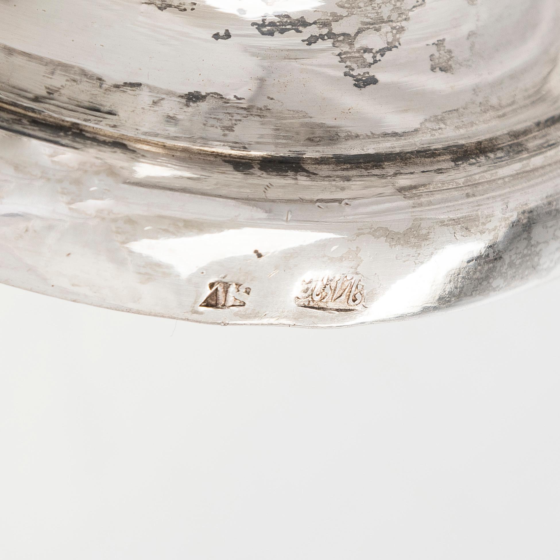 Kaffekanna, silver, Persien (Iran), Pahlavidynastin.