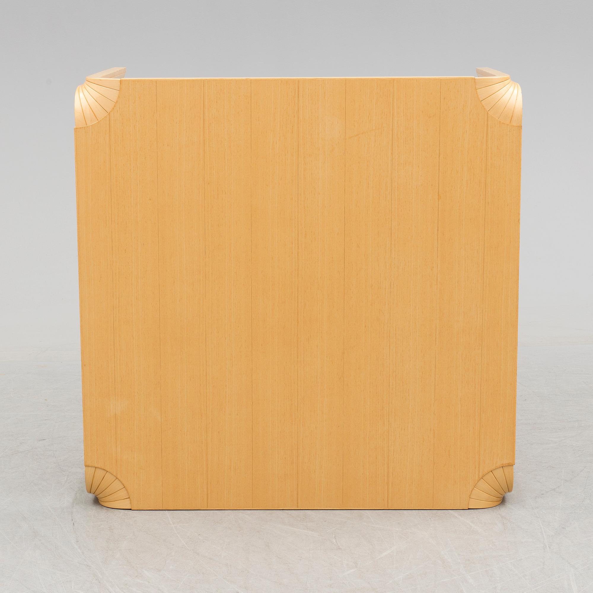 A "MX800B" sofa table, designed by Alvar Aalto for Artek, 20th century.