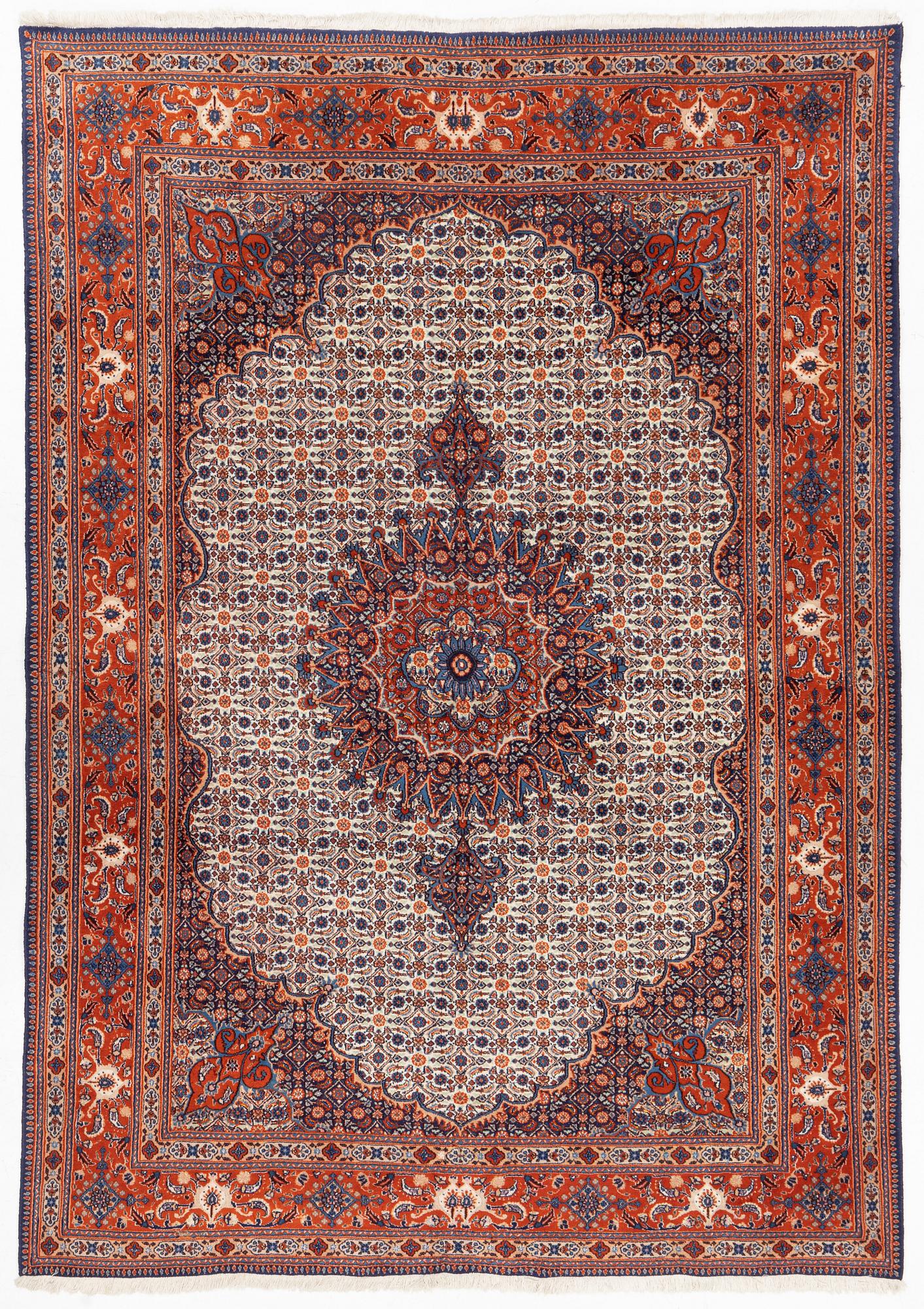 A Rug, Moud, circa 290 x 208 cm.