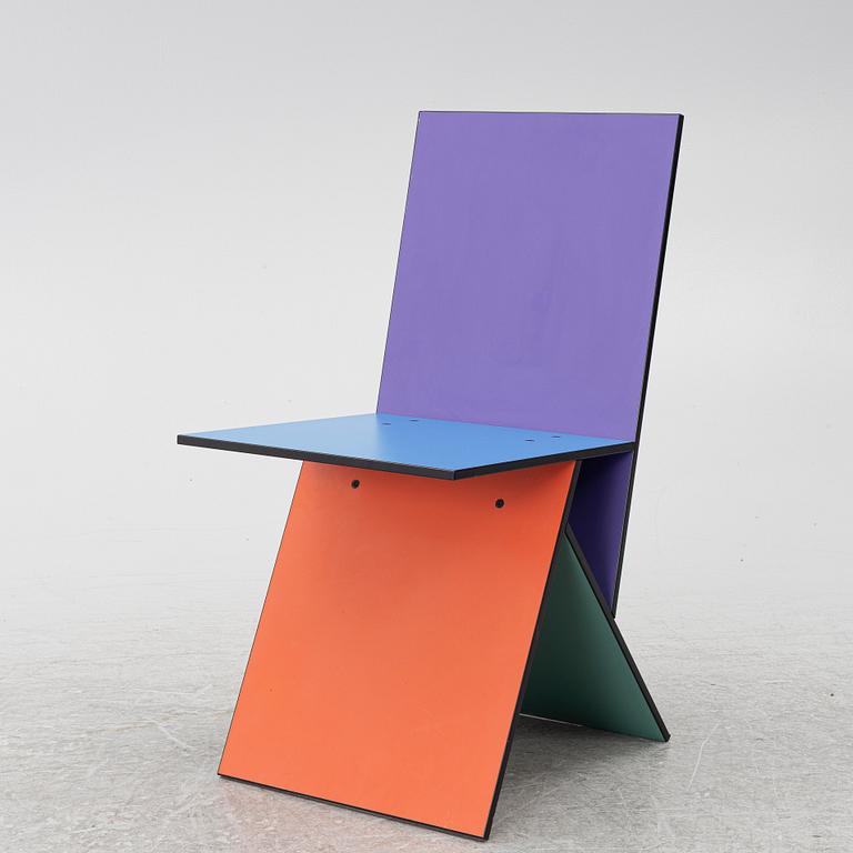 Verner Panton, A chair, "Vilbert", IKEA, 1990s.