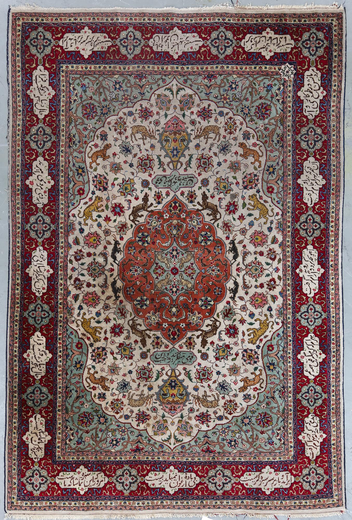 MATTA, semiantik/old Täbris, ca 270x180 cm.