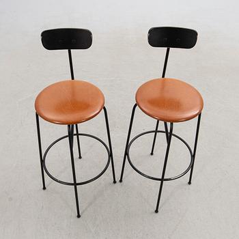 Afteroom, bar stools, a pair, "Counter Chair" Audo, Denmark.