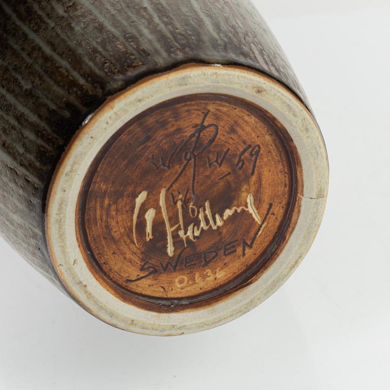 Carl-Harry Stålhane, vas, stengods, Rörstrand, unik, 1959.