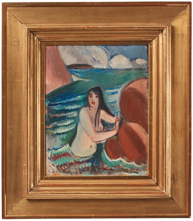 Gösta Sandels, Bathing woman.