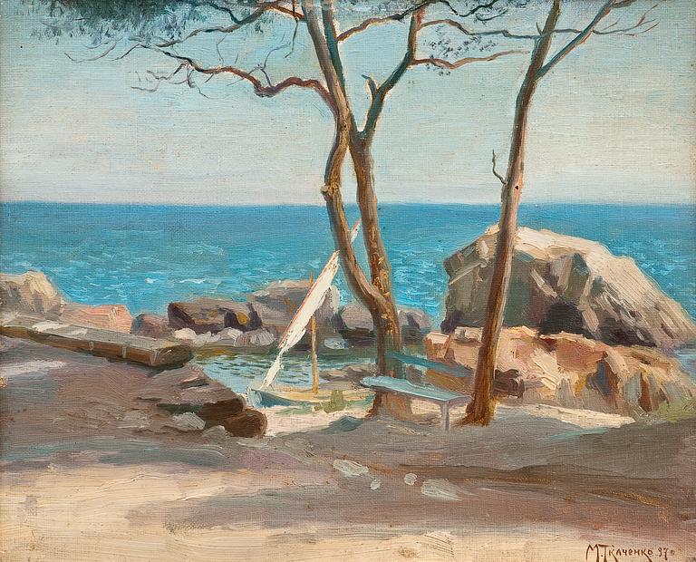 Michail Stepanovich Tkatchenko, SEGELBÅT.