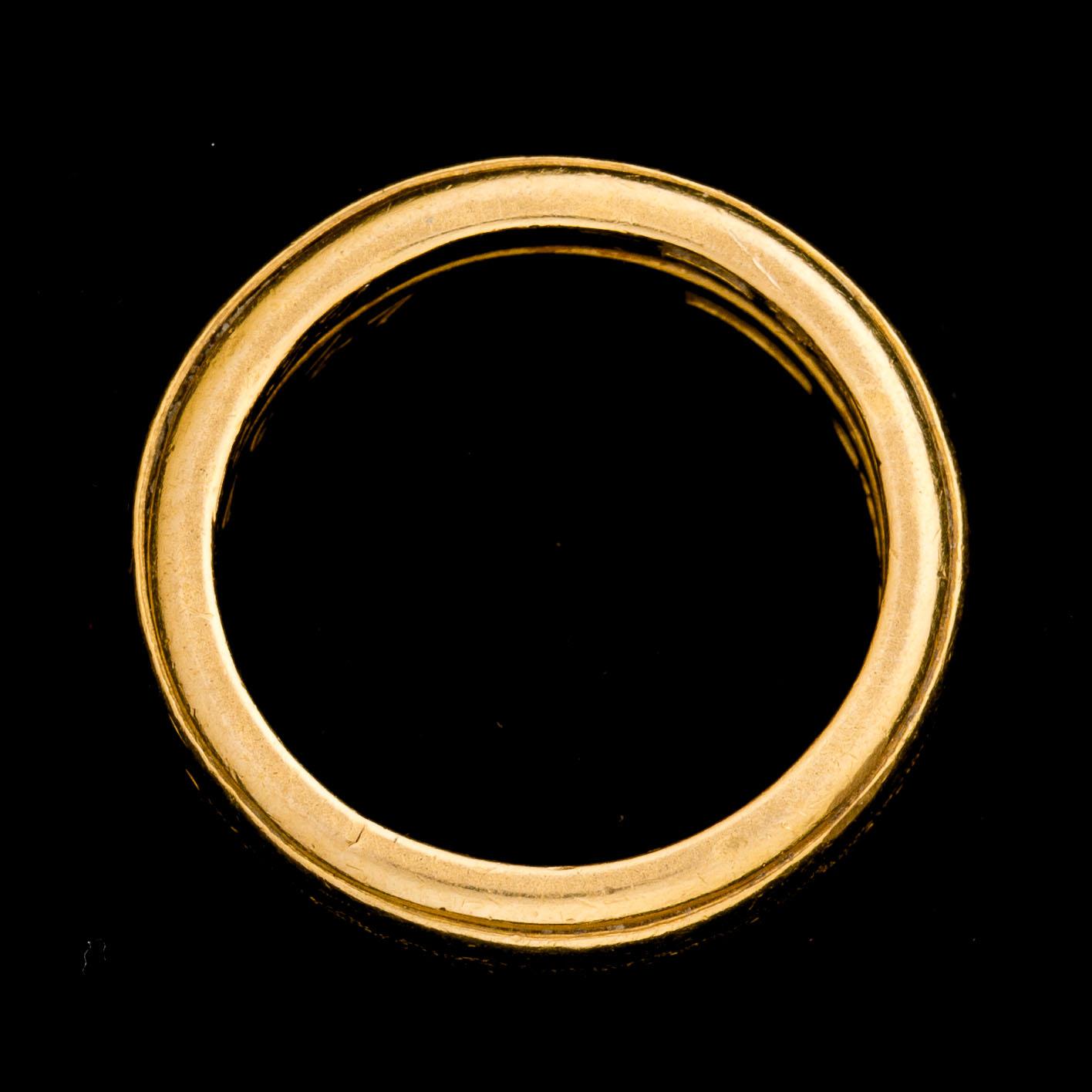 RINGAR, 2 st, 18 k. Vikt ca 10 g.
