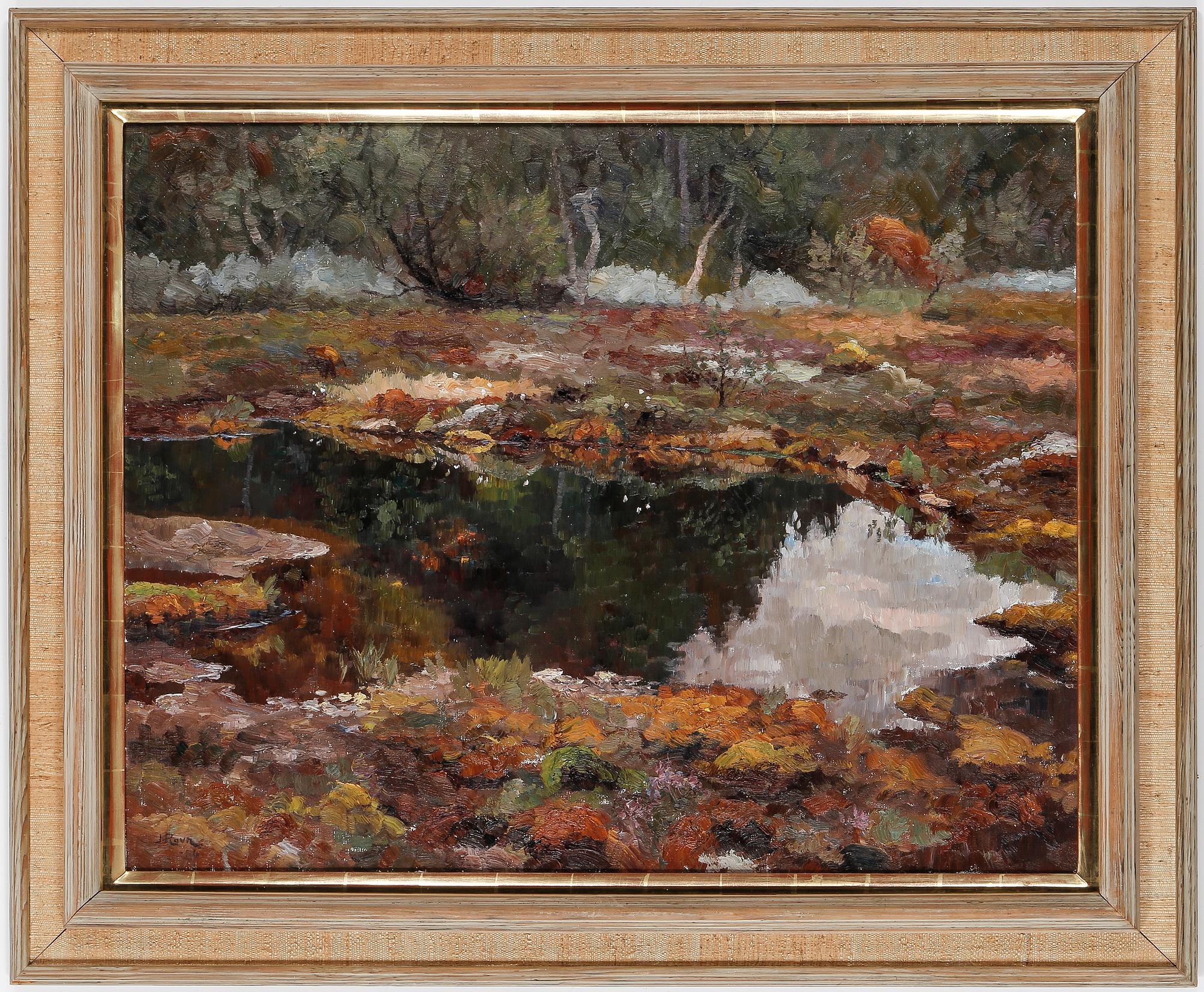 JOHANNES RAVN, olja på duk, signerad och daterad -56.