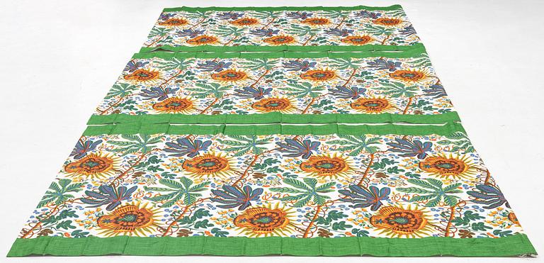 Josef Frank, hissgardiner, 3 st, "Aralia", Firma Svenskt Tenn.