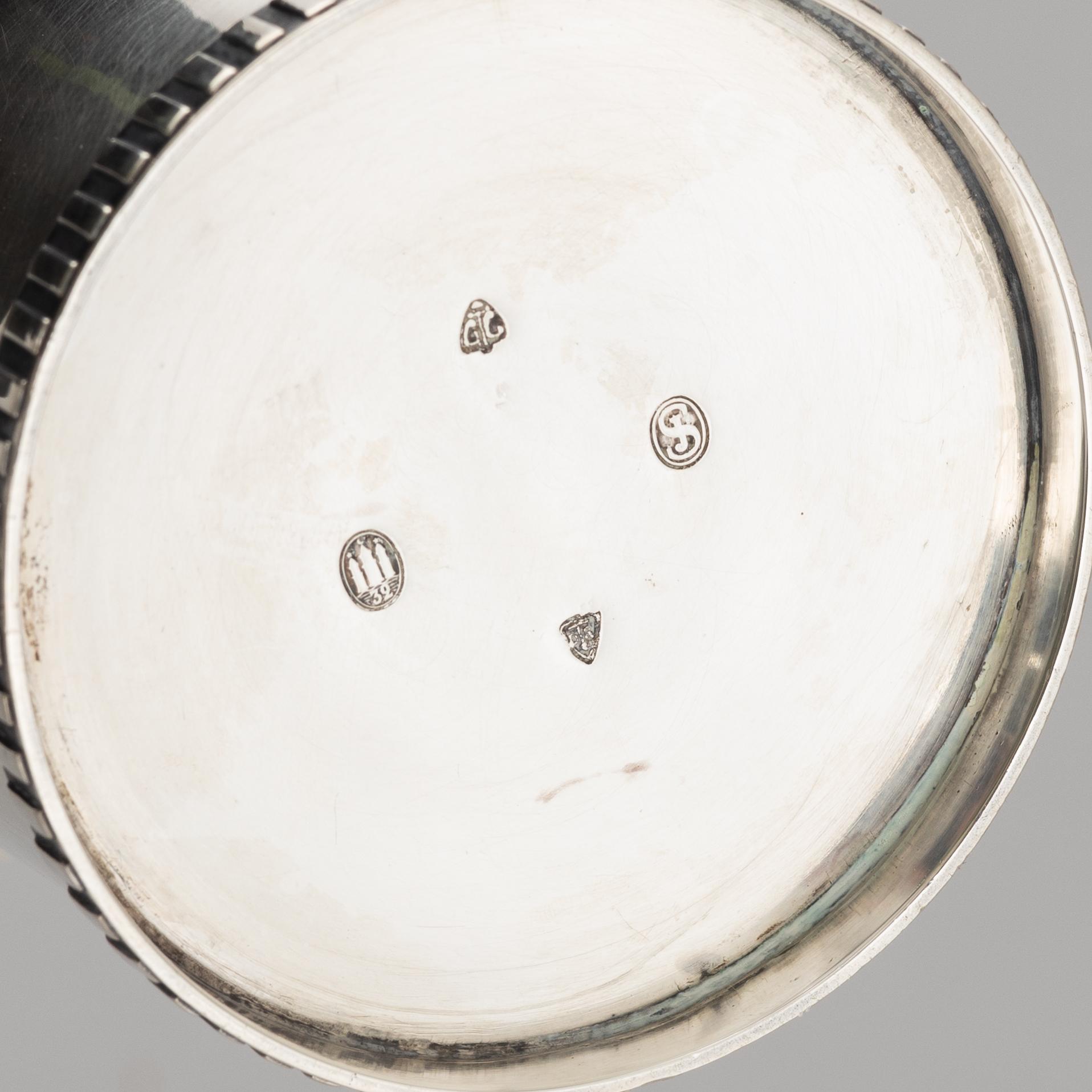 A Danish silver beaker, mark of Grann & Laglye, Copenhagen 1932.