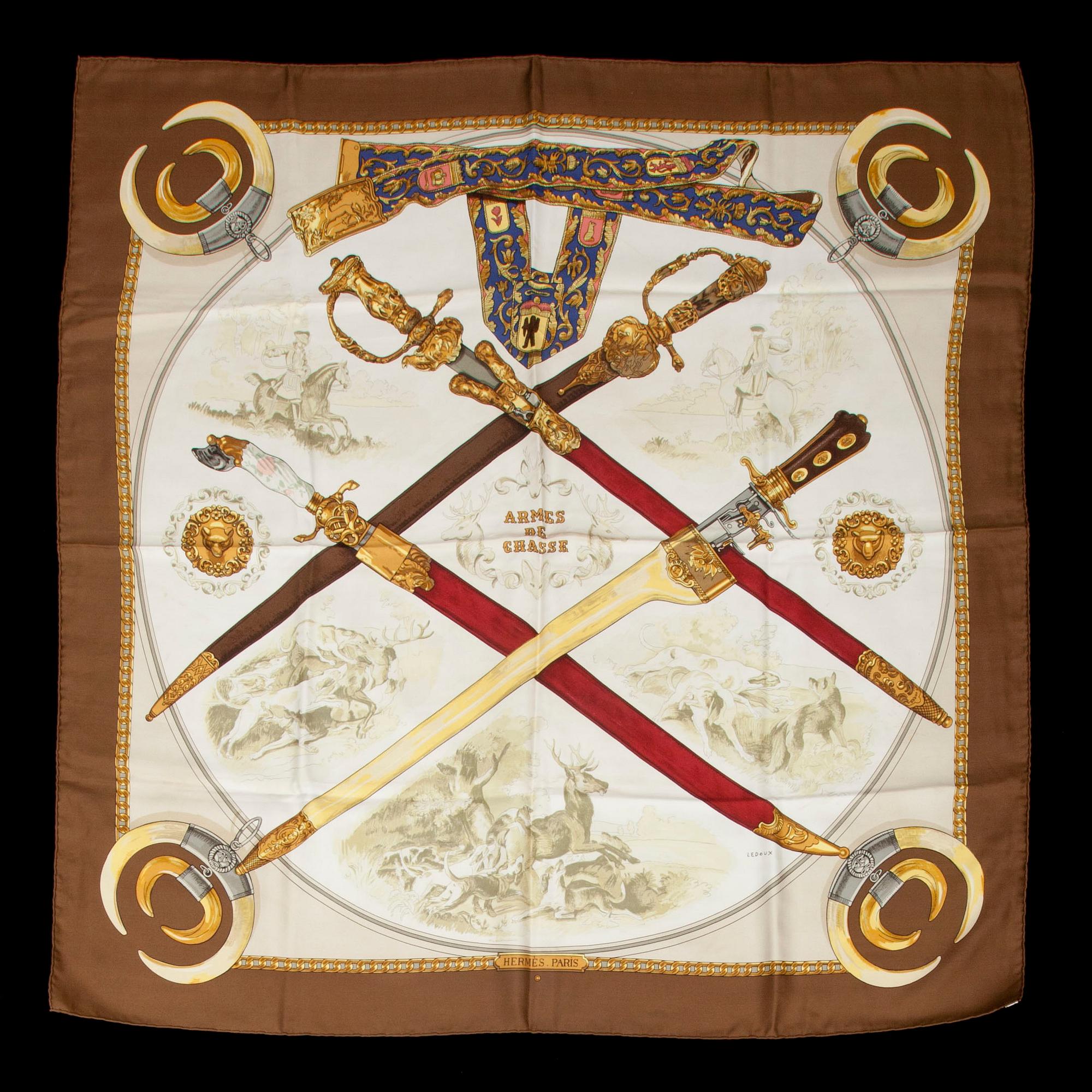 SCARF, "Armes de Chasse", Hermès.