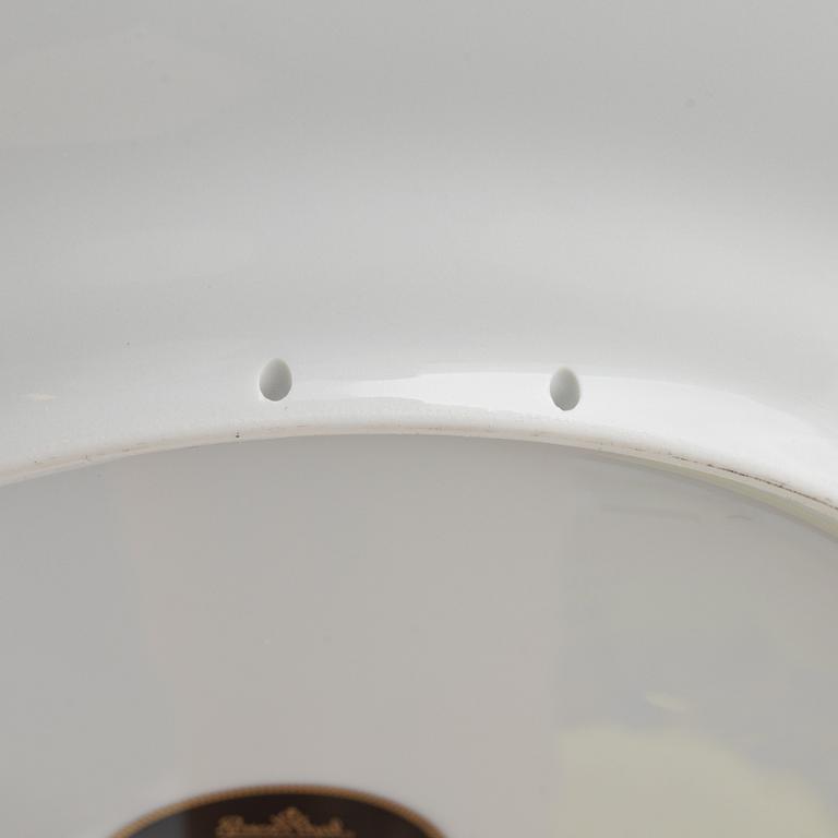 Versace, servisdelar, 13 delar, "Medusa Blue" och "Russian Dream", porslin, Rosenthal, Tyskland.