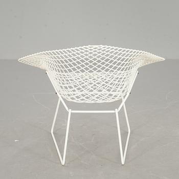 FÅTÖLJ, "Diamond chair", Harry Bertoia, Knoll, etikettmärkt.