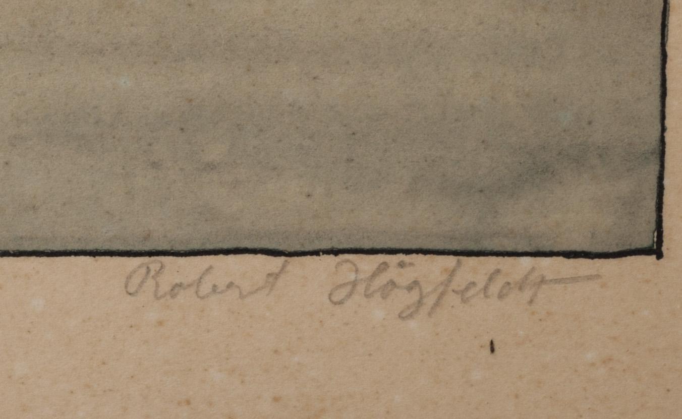 ROBERT HÖGFELDT, litografi, signerad och numrerad 7/50.