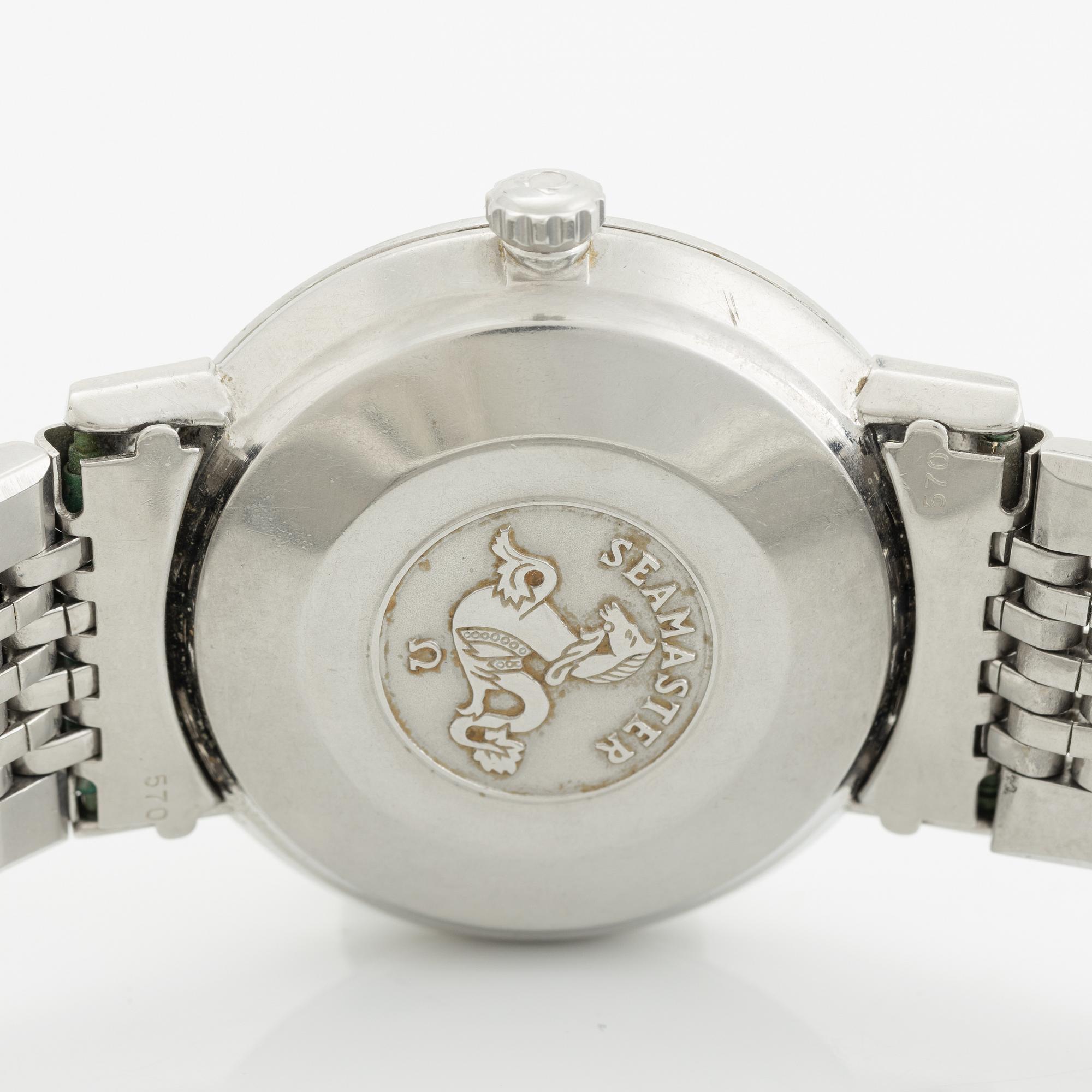 Omega, Seamaster, wristwatch 34 mm.