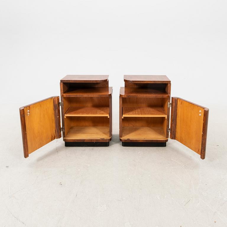 Sängbord ett par 1900-talets första hälft.