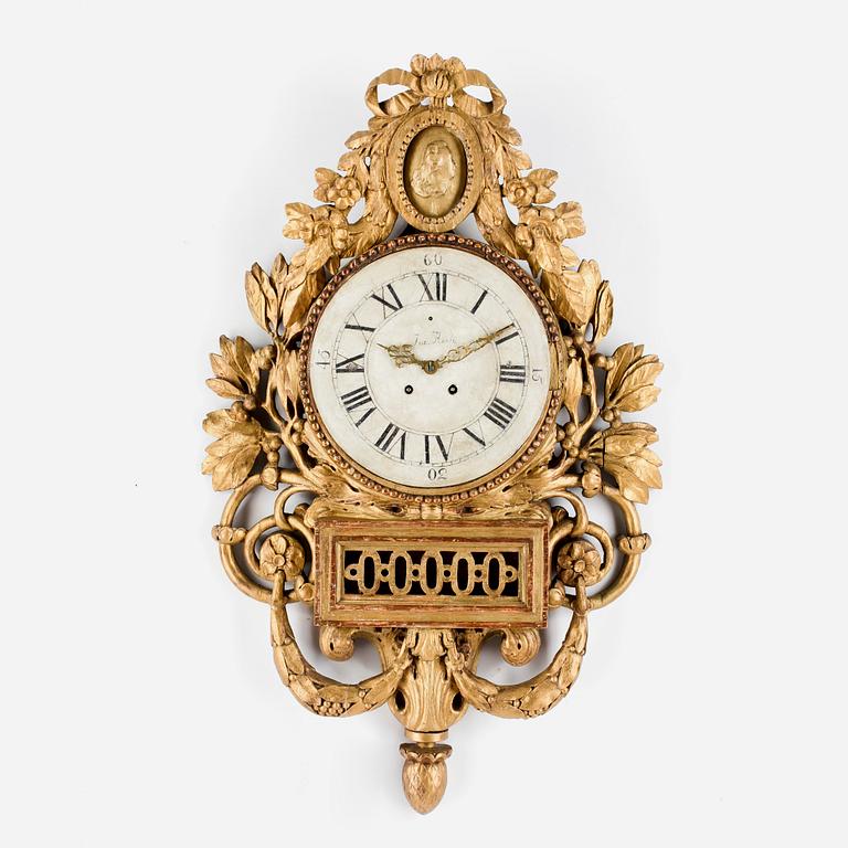 VÄGGPENDYL, gustaviansk, 1700-talets slut.