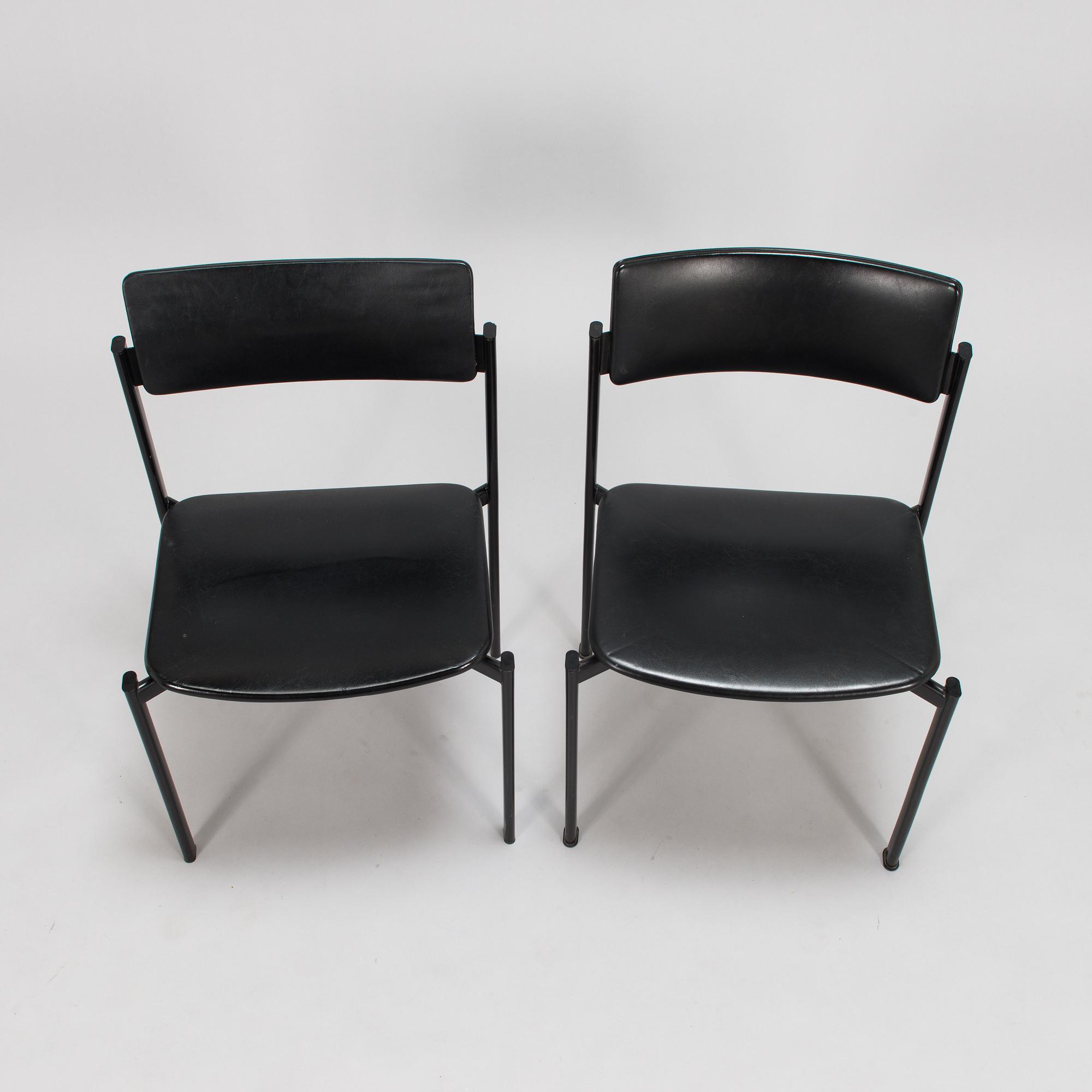 Ilmari Tapiovaara, tuoleja, 4+1 kpl, "Kiki" Merva 1900-luvun loppu.