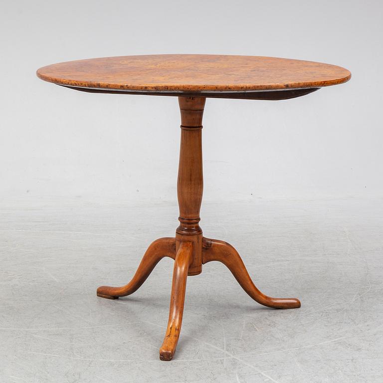 A first half of the 19th century folding table.