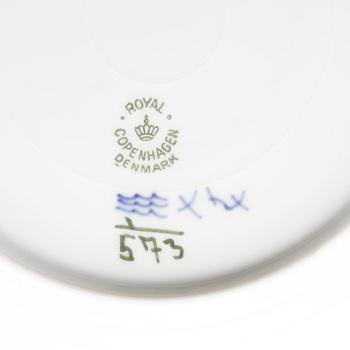 SERVISDELAR, 17 delar, porslin, "Musselmalet", Royal Copenhagen.