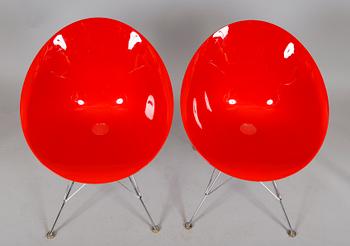 STOLAR, 1 par, "Eros", Philippe Starck för Kartell.