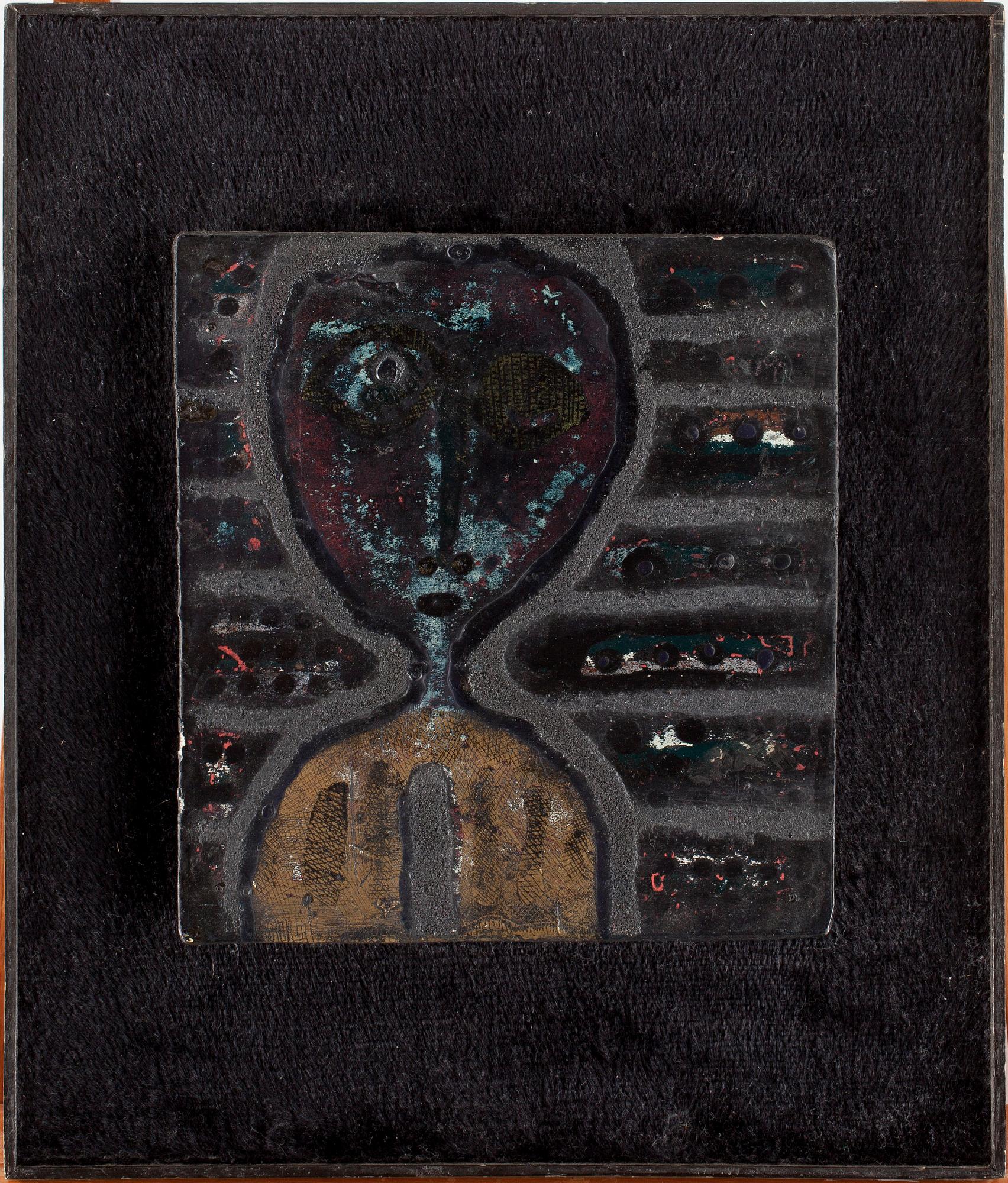 HENRYK MUSIALOWICZ (POLEN), Mixed media on panel. Sign on verso.