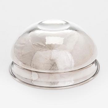 Tapio Wirkkala, a TW 341 silver bowl, Kultakeskus, Hämenlinna 1965.